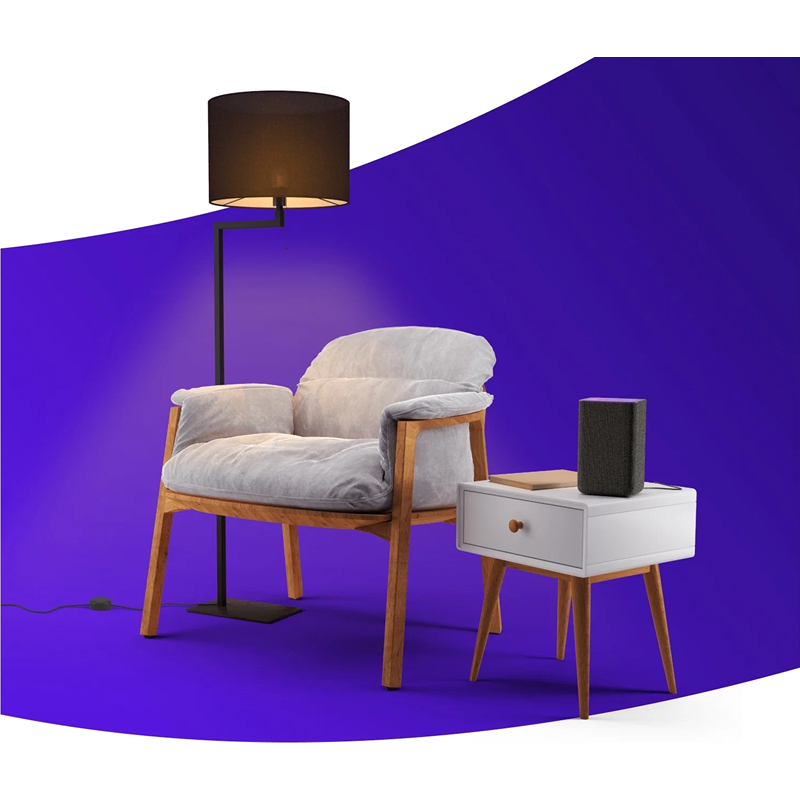 Умная колонка ЯНДЕКС Станция 2 30Вт, с Алисой, черный антрацит [yndx-00051k] 